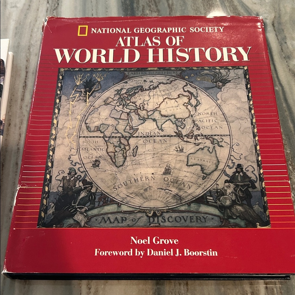 3 History Books National Geographic DK Smithsonian World Atlas World History - Picture 3 of 9